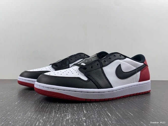 623 Low 1 Black Jordan 7771 Toe CZ0790- TopPick 0610